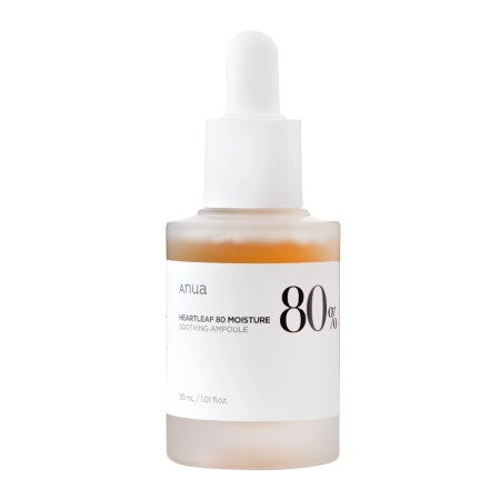 Anua - Heartleaf 80% Soothing Ampoule - Soothing Facial Ampoule with 80% Heartleaf Extract - 30ml