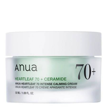 Anua - Heartleaf 70 Intense Calming Cream - Soothing Face Cream with Astragalus Extract - 50m