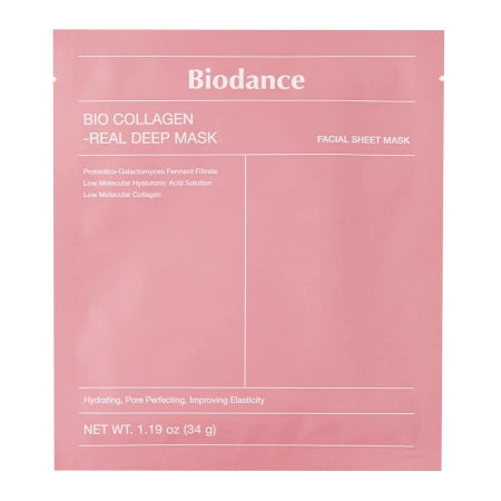 Biodance - Bio-Collagen Real Deep Mask - Firming Collagen Face Mask - 1pc/34g