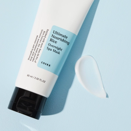 COSRX - Ultimate Nourishing Rice Overnight Spa Mask - Nourishing Night Mask with Rice Extract - 60ml