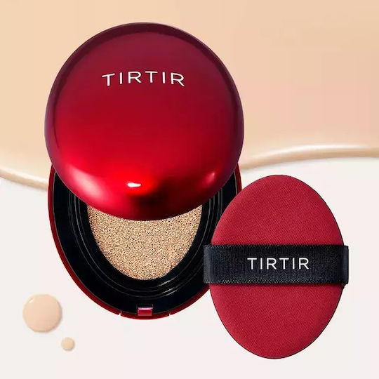 Tirtir - Mask Fit Red Cushion - Long-lasting Face Primer in Cushion - 17C Porcelain - 18g 17C Porcelain